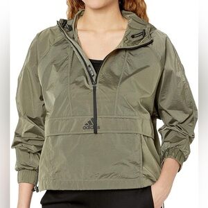 ADIDAS “Wind RDY” Cropped Anorak